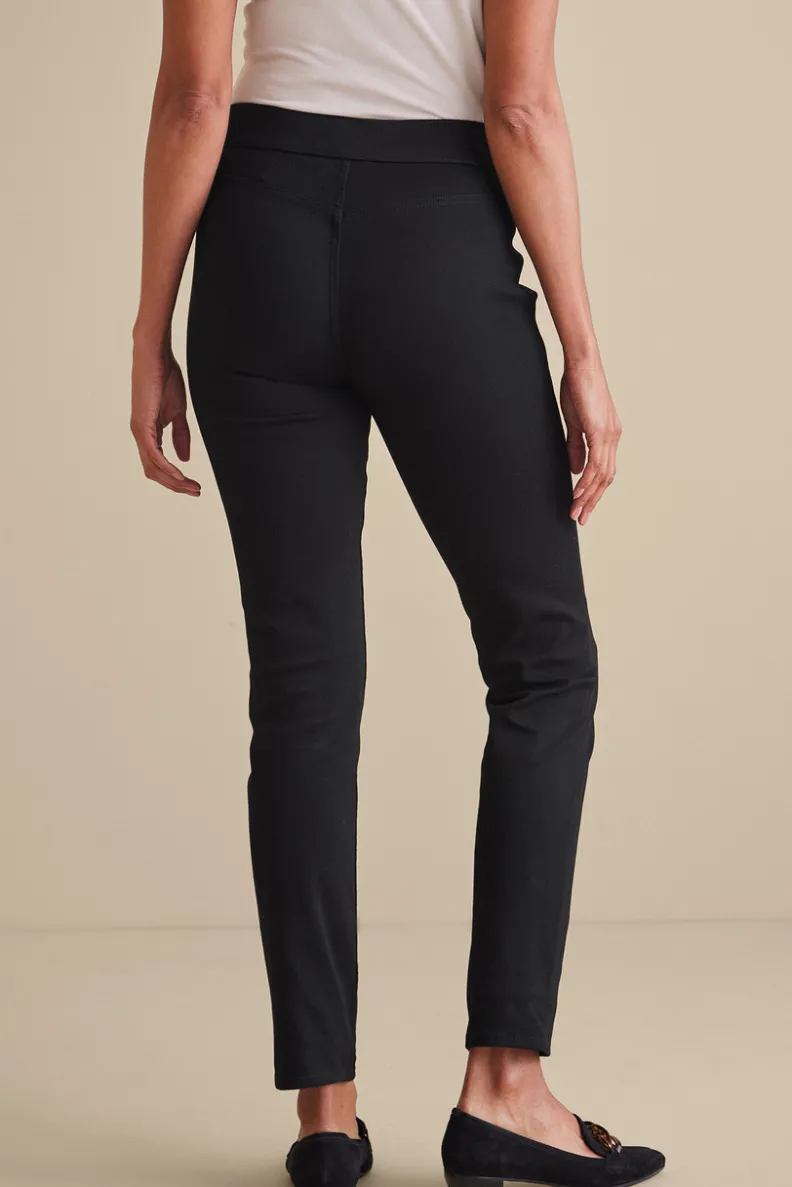 Soft Surroundings Ultimate Denim Pull-On Slim Leg Jeans| Jeans