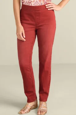 Soft Surroundings Ultimate Denim Pull-On Slim Leg Jeans| Jeans