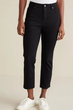 Soft Surroundings Ultimate Denim Slim Leg Crop Jeans| Jeans