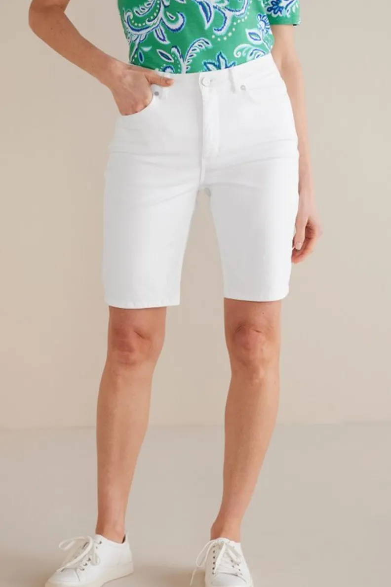 Soft Surroundings Ultimate Denim Slim Leg Shorts| Jeans|Pants