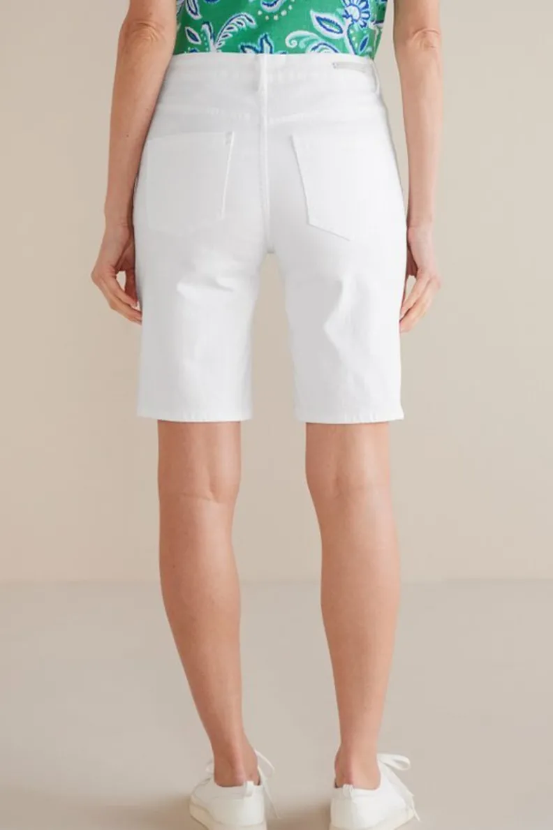 Soft Surroundings Ultimate Denim Slim Leg Shorts| Jeans|Pants