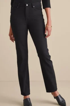 Soft Surroundings Ultimate Denim Straight Leg Jeans| Jeans