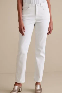 Soft Surroundings Ultimate Denim Straight Leg Jeans| Jeans