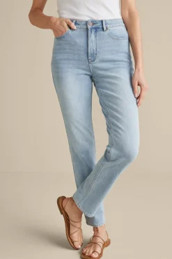Soft Surroundings Ultimate Denim Straight Leg Jeans| Jeans