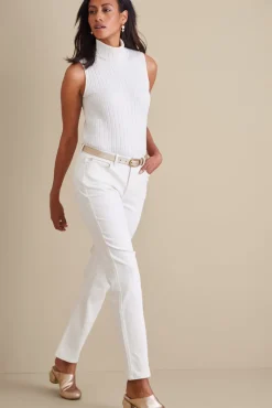 Soft Surroundings Ultimate Denim Straight Leg Jeans| Jeans