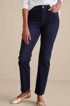 Soft Surroundings Ultimate Denim Straight Leg Jeans| Jeans