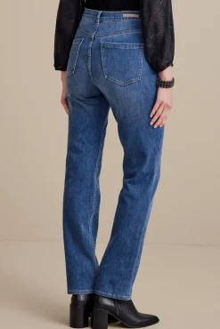 Soft Surroundings Ultimate Denim Straight Leg Jeans| Jeans