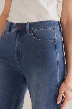 Soft Surroundings Ultimate Denim Wide Leg Crop Jeans| Jeans