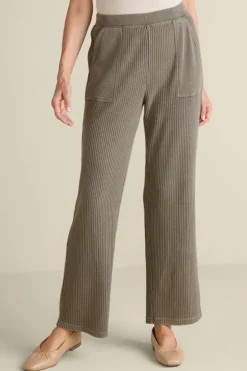 Soft Surroundings Vala Waffle Pull-On Pants| Pants