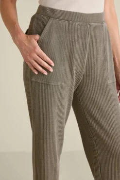 Soft Surroundings Vala Waffle Pull-On Pants| Pants