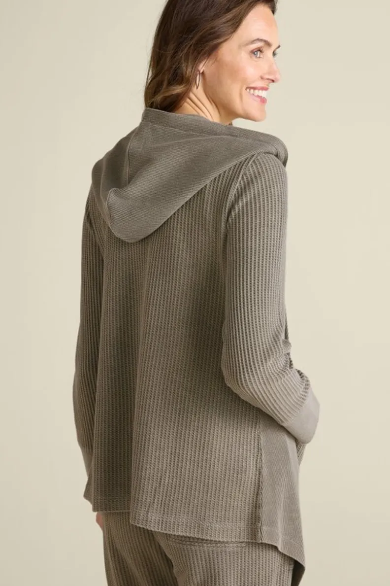 Soft Surroundings Vala Waffle Topper| Toppers|Jackets & Coats