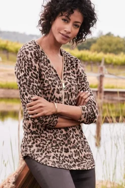 Soft Surroundings Valentina Zip Sweater| Tops|Sweaters & Cardigans