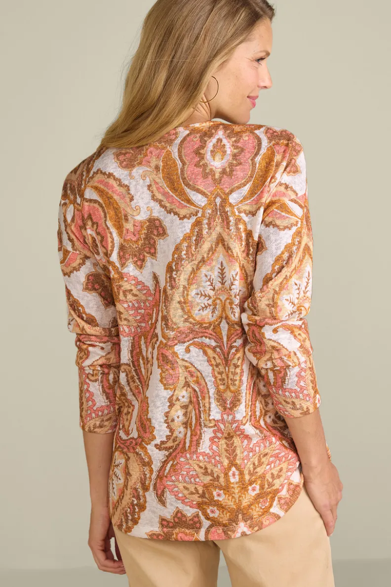 Soft Surroundings Valentina Zip Sweater| Tops|Sweaters & Cardigans