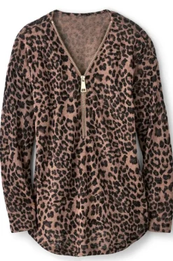 Soft Surroundings Valentina Zip Sweater| Tops|Sweaters & Cardigans