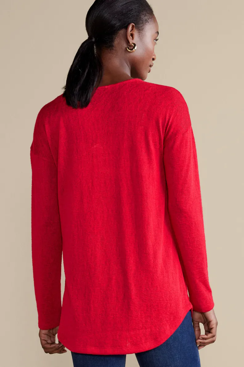 Soft Surroundings Valentina Zip Sweater| Tops|Sweaters & Cardigans