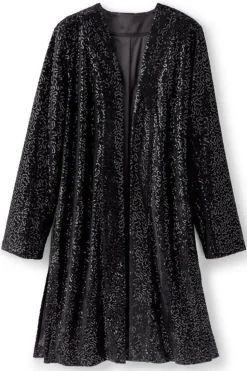 Soft Surroundings Valetta Sequin Topper| Toppers|Jackets & Coats