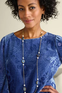 Soft Surroundings Vanetta Velvet Top| Tops