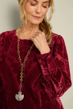 Soft Surroundings Vanetta Velvet Top| Tops