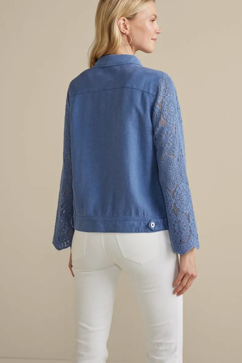 Soft Surroundings Varese Linen Blend Jacket| Jackets & Coats