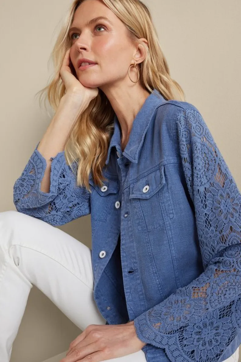 Soft Surroundings Varese Linen Blend Jacket| Jackets & Coats