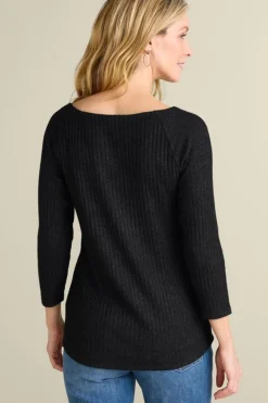 Soft Surroundings Veda Rib Top| Tops