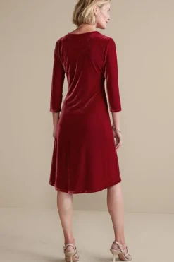 Soft Surroundings Velvet Hyannis Dress| Dresses