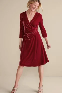 Soft Surroundings Velvet Hyannis Dress| Dresses