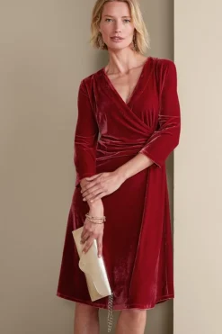 Soft Surroundings Velvet Hyannis Dress| Dresses