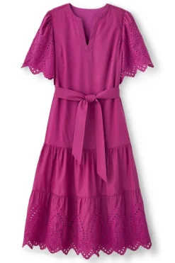 Soft Surroundings Verena Eyelet Midi Dress| Dresses