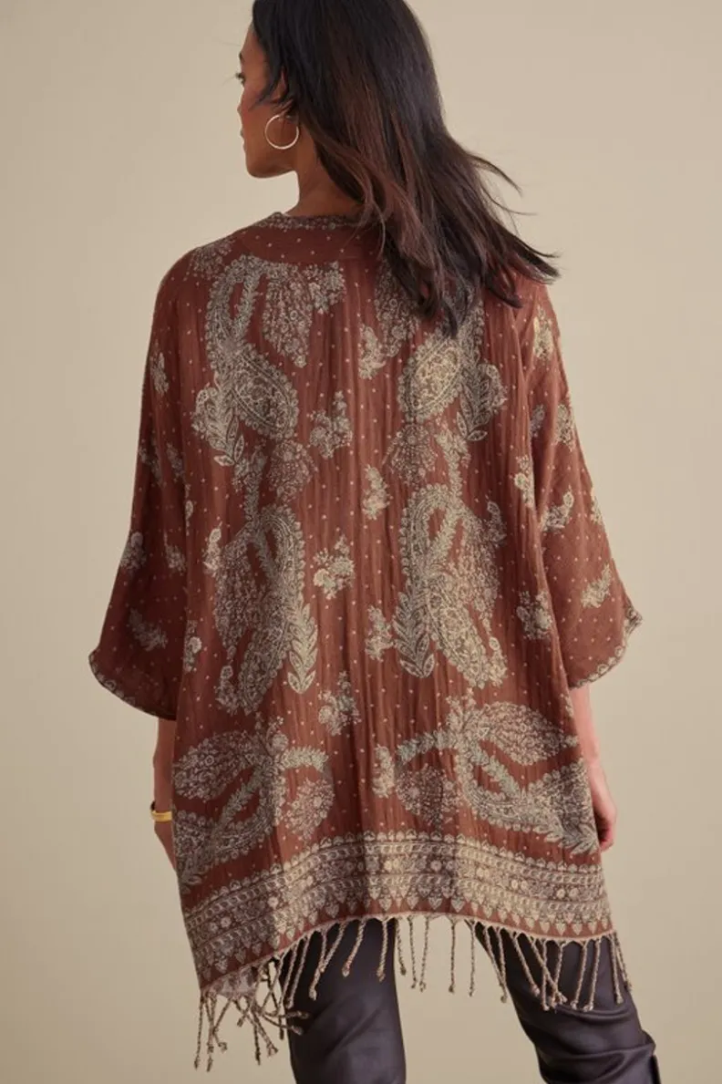 Soft Surroundings Versailles Jacquard Topper| Toppers|Jackets & Coats