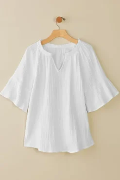 Soft Surroundings Vinka Gauze Pullover| Tops