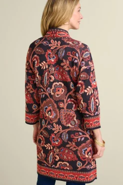 Soft Surroundings Vitrine Jacquard Cardigan| Tops|Sweaters & Cardigans