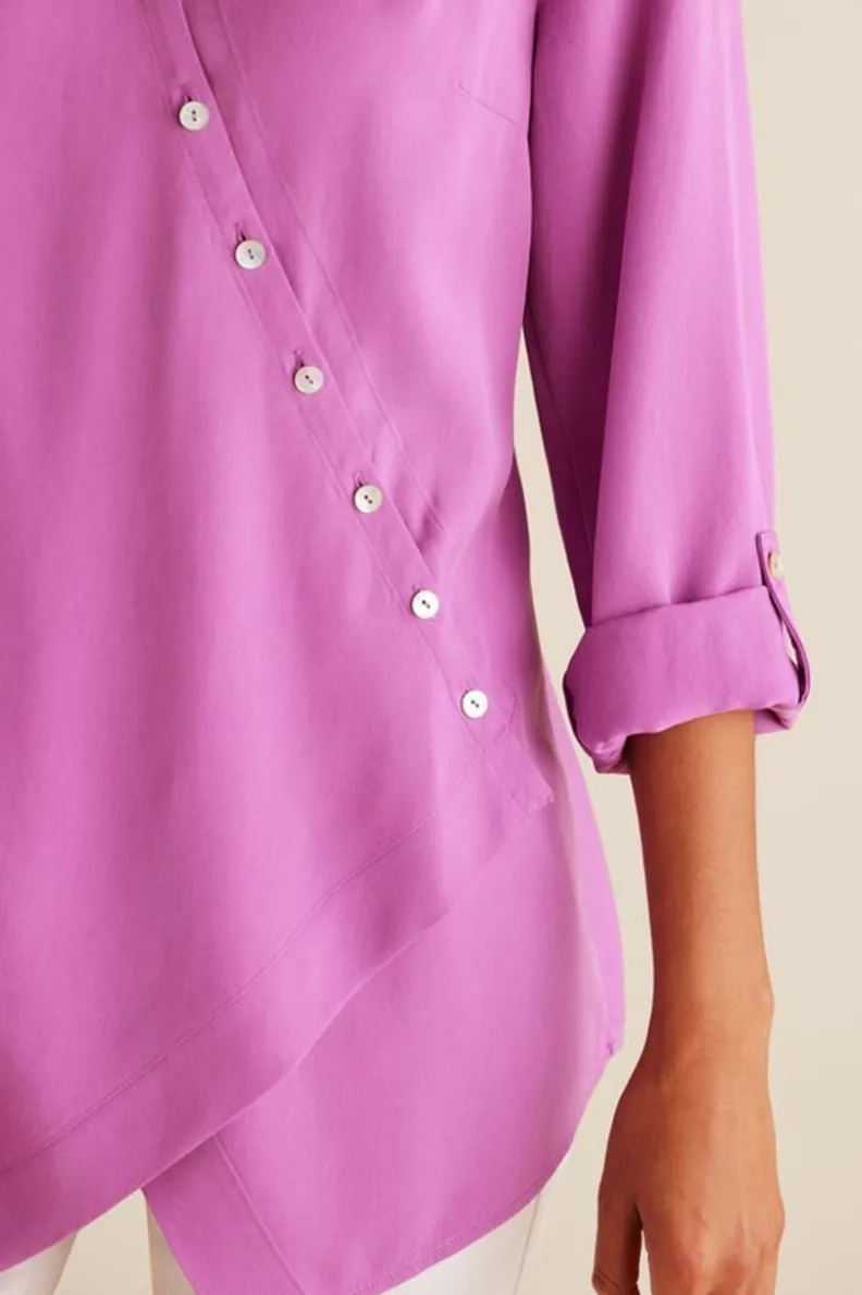 Soft Surroundings Washed Tencel™ Tunic| Tops|Tunics & Leggings