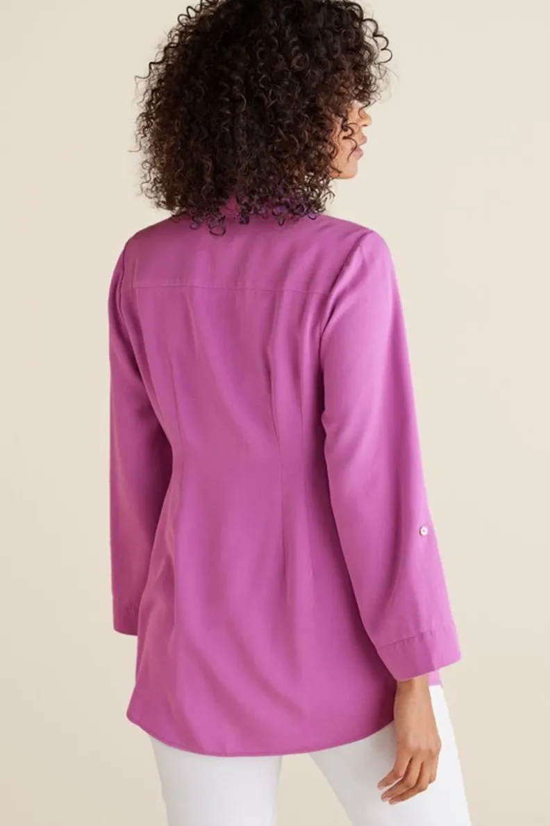 Soft Surroundings Washed Tencel™ Tunic| Tops|Tunics & Leggings