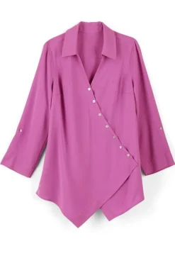 Soft Surroundings Washed Tencel™ Tunic| Tops|Tunics & Leggings