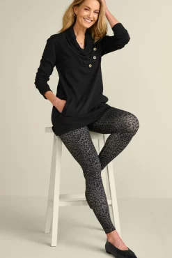 Soft Surroundings Westminster Tunic Sweatshirt| Tops|Tunics & Leggings