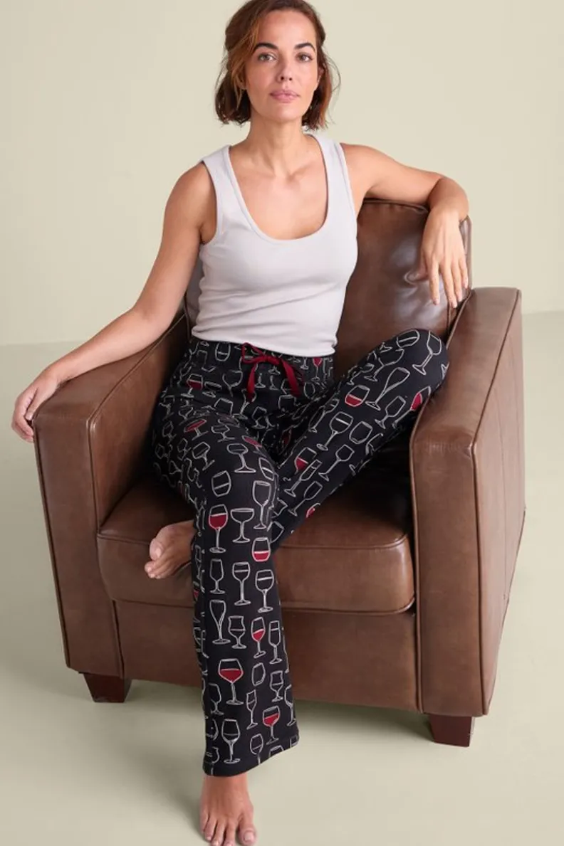 Soft Surroundings Wine Down Sleep Pants| Sleepwear & Lounge