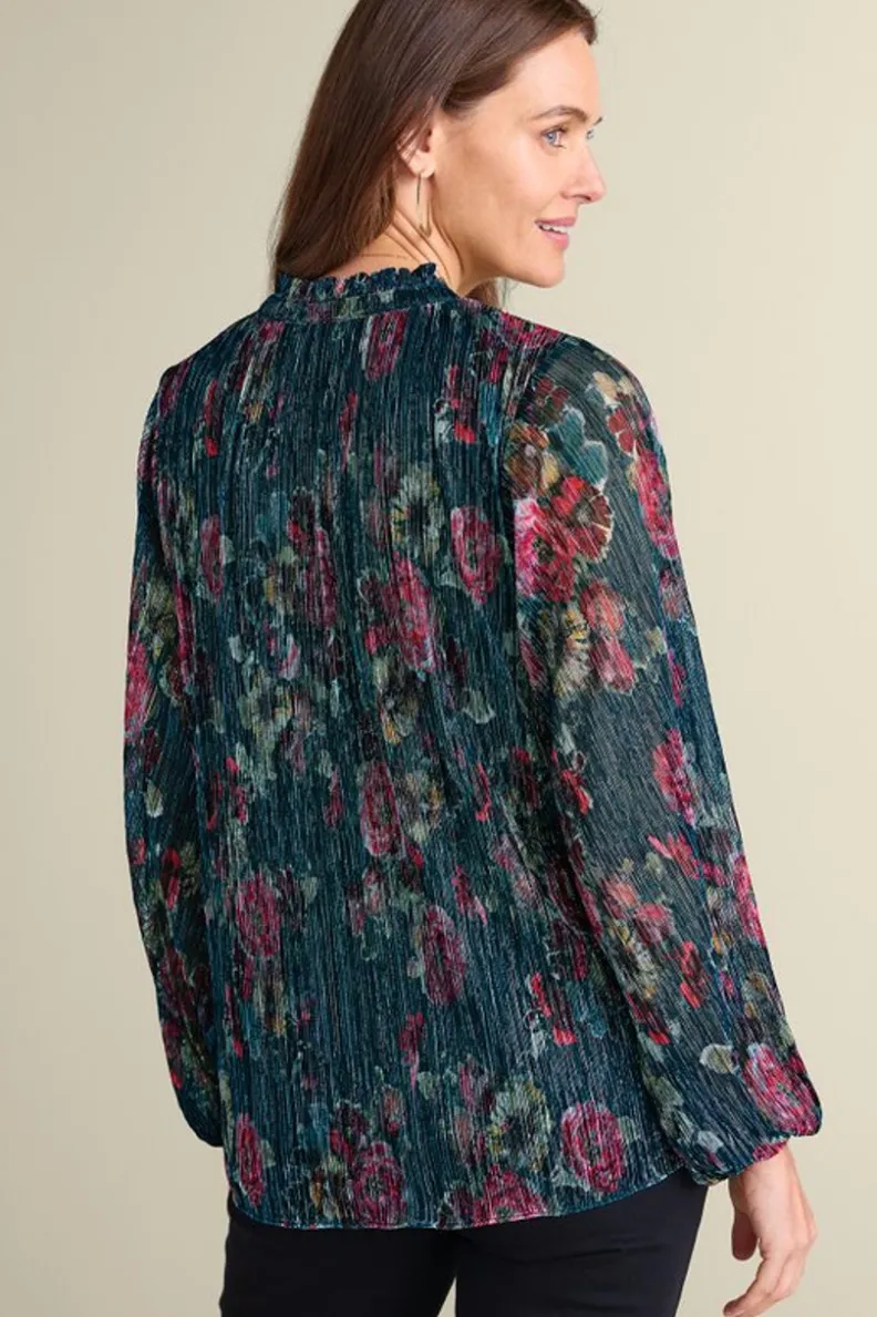 Soft Surroundings Yvonne Shimmer Top| Tops