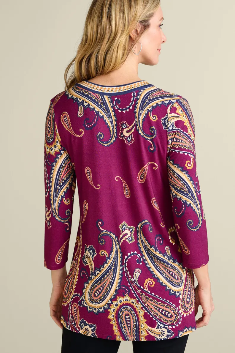 Soft Surroundings Zennia Printed Tunic| Tops