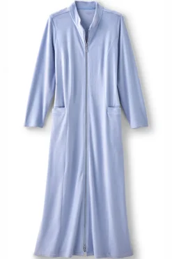 Soft Surroundings Zinfandel Zip Up Robe| Sleepwear & Lounge